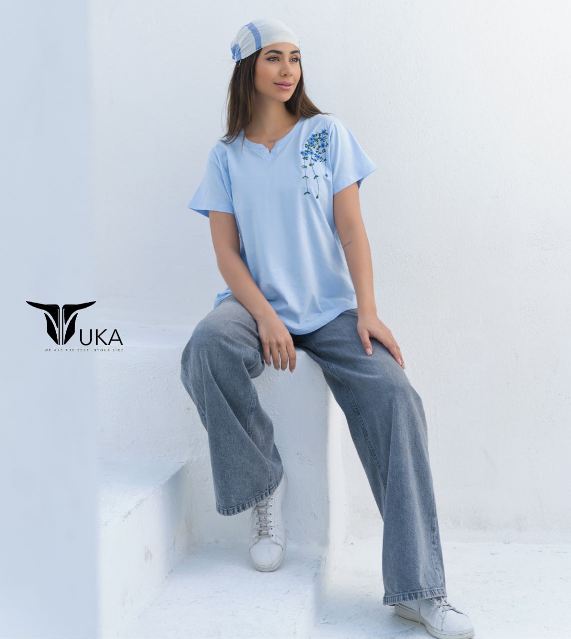 پک تیشرت پنبه  اطلسی توکا